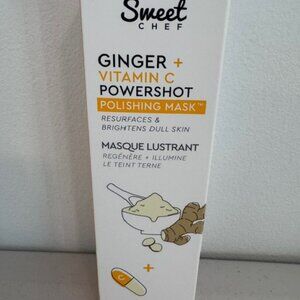 Sweet Chef Ginger Vitamin C Powershot Polishing Face Mask 100ml NEW Brightening